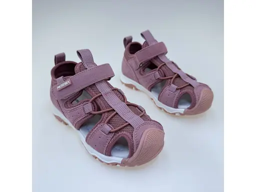 Detské ružové letné pohodlné sandálky Daria dark pink