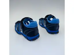 Detské modré letné pohodlné sandálky Fredo navy