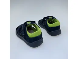 Detské modré letné pohodlné barefoot sandálky Rik navy