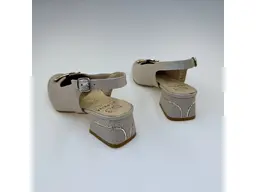 Dámske béžové letné kvalitné sandálky ASPKX2912BL/D590-15