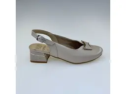 Dámske béžové letné kvalitné sandálky ASPKX2912BL/D590-15