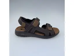 Pánske hnedé letné kvalitné sandálky 26450-26