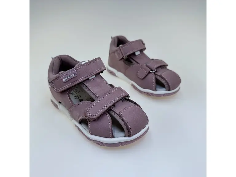 Detské fialové letné pohodlné sandálky Amada purple