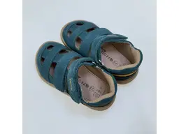 Detské zelené letné pohodlné barefoot sandálky Dizy green