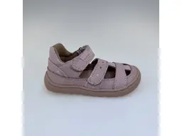 Detské ružové letné pohodlné barefoot sandálky Dizy nude