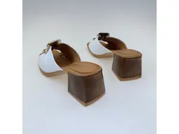 Dámske mäkučké biele kožené vsuvky Artiker 58c2030-10