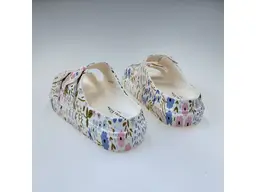 Dámske originálne béžové letné vsuvky Nuon01