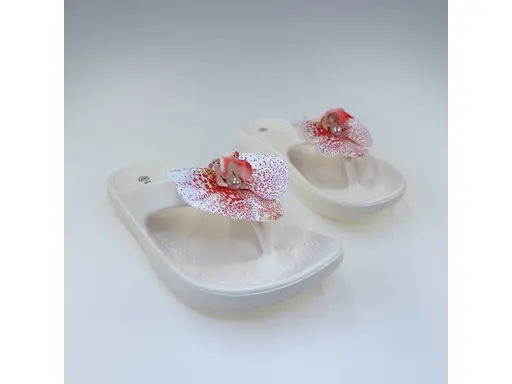 Dámske originálne letné biele vsuvky Nuon06