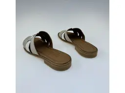 Dámske béžové kožené letné vsuvky 58c2130-15