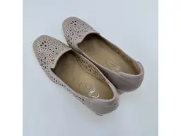 Dámske ružové mäkučké kožené poltopánky EVA K3725/4542-25
