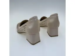 Dámske ružové mäkučké kožené poltopánky EVA K3725/4542-16