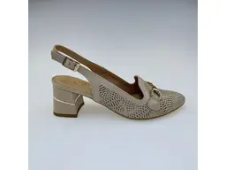 Dámske béžové mäkučké kožené sandále EVA K3718/5031OB-15