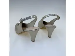 Dámske zlaté elegantné pohodlné sandále M876-AuD