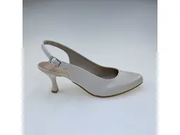 Dámske béžové elegantné pohodlné sandále M003-14M
