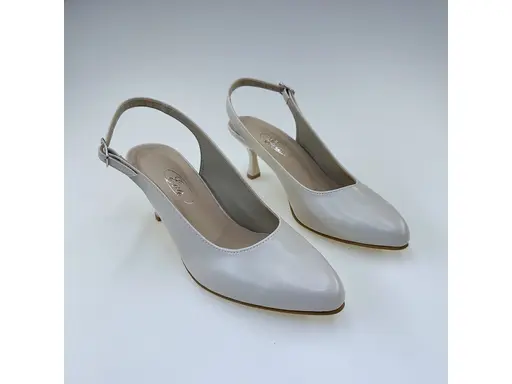 Dámske béžové elegantné pohodlné sandále M003-14M