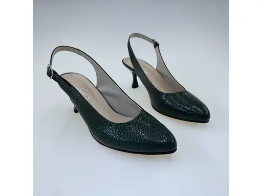 Dámske zelené elegantné pohodlné sandále M003-50P