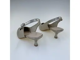 Dámske zlaté elegantné pohodlné sandále M004-AuD