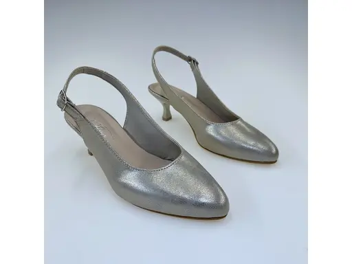 Dámske zlaté elegantné pohodlné sandále M004-AuD