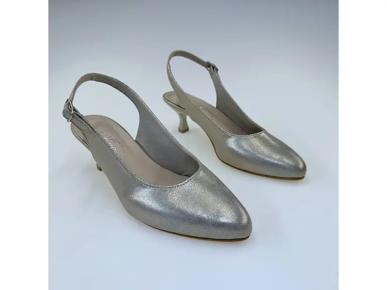 Dámske zlaté elegantné pohodlné sandále M004-AuD