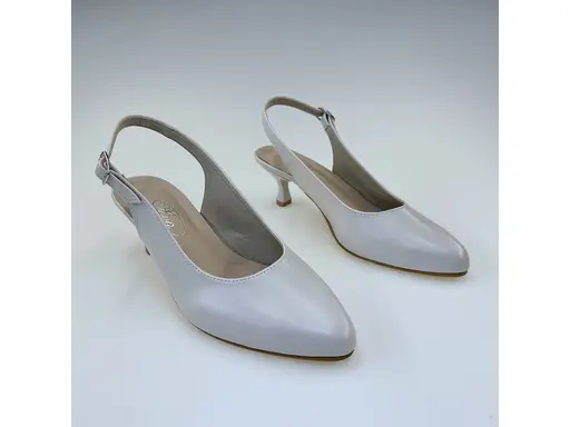 Dámske béžové elegantné pohodlné sandále M004-14M