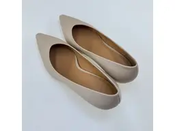 Dámske pohodlné celokožené béžové elegantné lodičky A3969-15