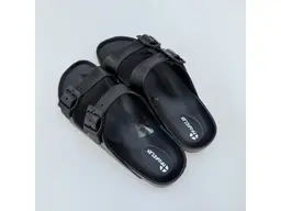 Unisex pohodlné čierne ortopedické vsuvky t18Eva-60