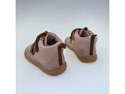 Dievčenké pohodlné vodeodolné barefoot topánky Leny nude