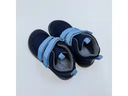 Chlapčenské pohodlné vodeodolné barefoot topánky Ros navy