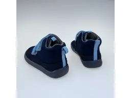 Chlapčenské pohodlné vodeodolné barefoot topánky Ros navy