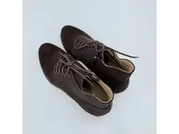 Dámske pohodlné celokožené hnedé členkové topánky K3763/4542-40