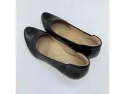 Dámske pohodlné celokožené čierne lodičky K3624/5032-60