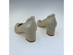 Dámske pohodlné celokožené béžové lodičky K3624/5032-15B