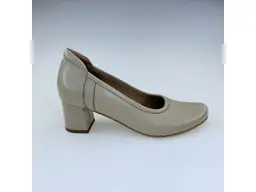 Dámske pohodlné celokožené béžové lodičky K3624/5032-15B