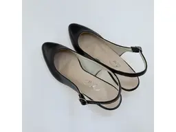 Dámske pohodlné elegantné čierne sandále M004-60M