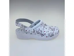 Dámske pohodlné ortopedické biele vsuvky Step707/C-fant55-10
