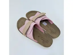 Dámske pohodlné ortopedické ružové vsuvky StepBirke56D-25