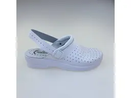 Dámske pohodlné ortopedické biele vsuvky Step707/C-10