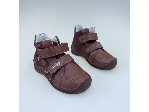 Detské celokožené mäkučké topánky DA06-6-2507CM