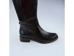 Dámske kvalitné pohodlné hnedé XL čižmy 9-25523-41-329