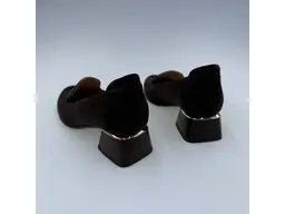 Dámske kvalitné hnedé pohodlné poltopánky K3328X/3510-40