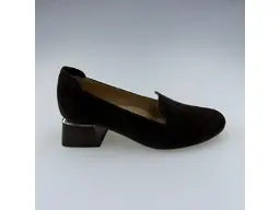 Dámske kvalitné hnedé pohodlné poltopánky K3328X/3510-40