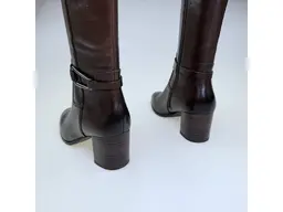 Dámske XS kožené čižmy 9-25505-47-337