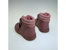 Detské ružové vodeodolné teplé celé topánky Fatima old pink