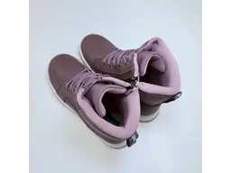 Detské ružové vodeodolné teplé celé topánky Ema old pink
