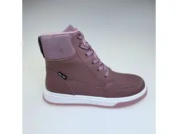 Detské ružové vodeodolné teplé celé topánky Ema old pink