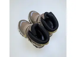 Detské hnedé vodeodolné teplé celé topánky Ramo brown