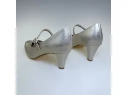 Dámske zlaté elegantné kvalitné  lodičky M907-AUD