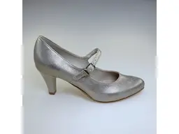 Dámske zlaté elegantné kvalitné  lodičky M907-AUD