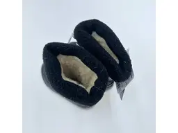 Detské pohodlné čierne teplučké snehule Furry-D