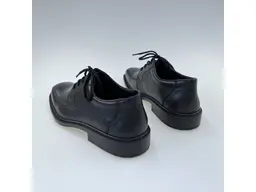 Čierne trendy poltopánky Rieker B0812-00